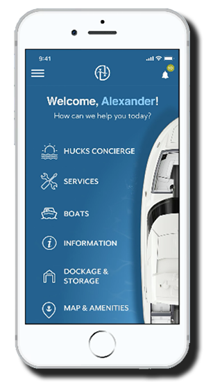 Hucks Marine and Resort App Screenshot 2